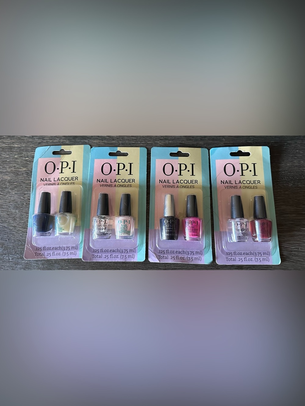 🆕 OPI Nail Lacquer Duos - Set of 8 minis
